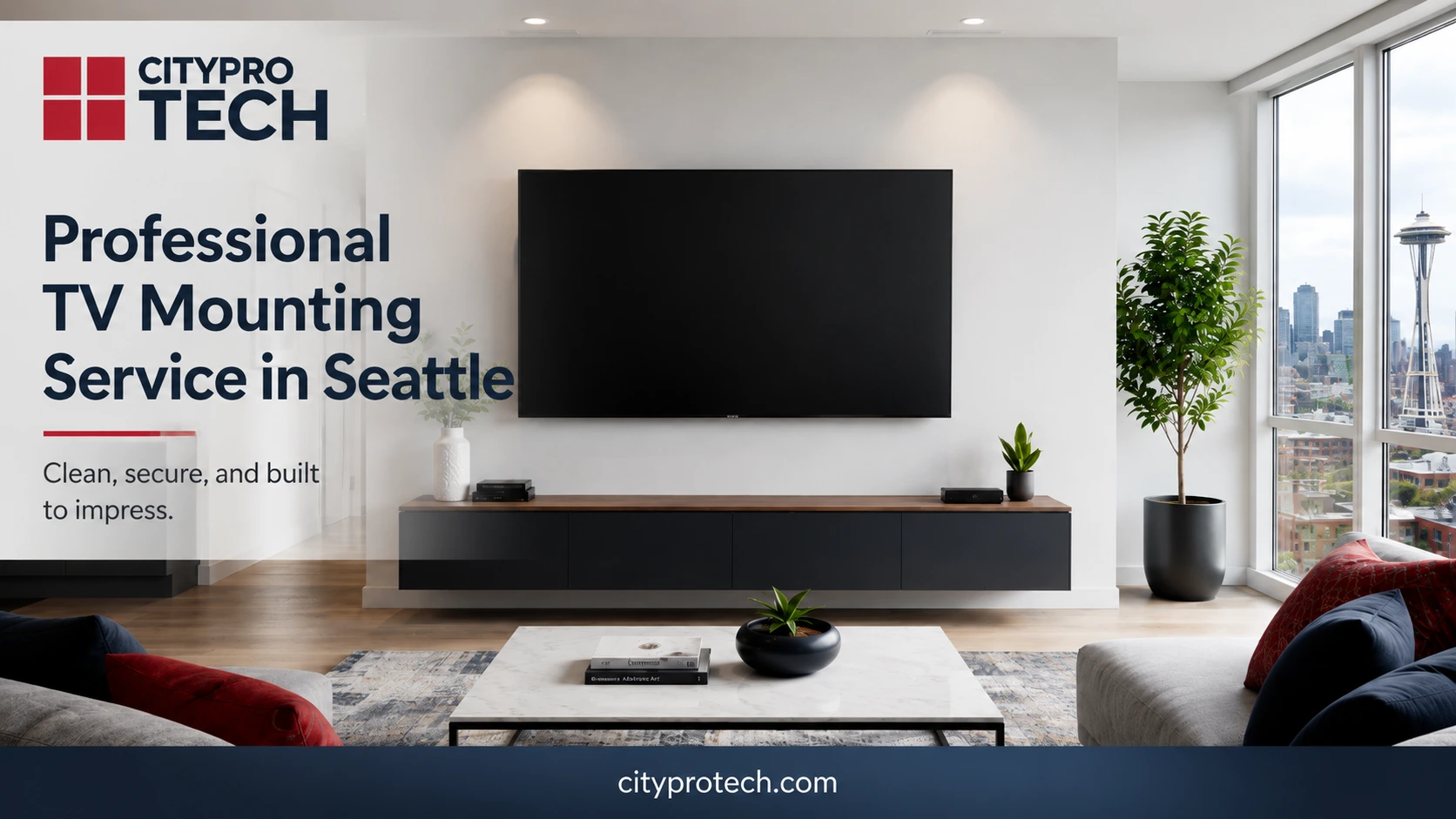 Professional TV Mounting Service in Seattle